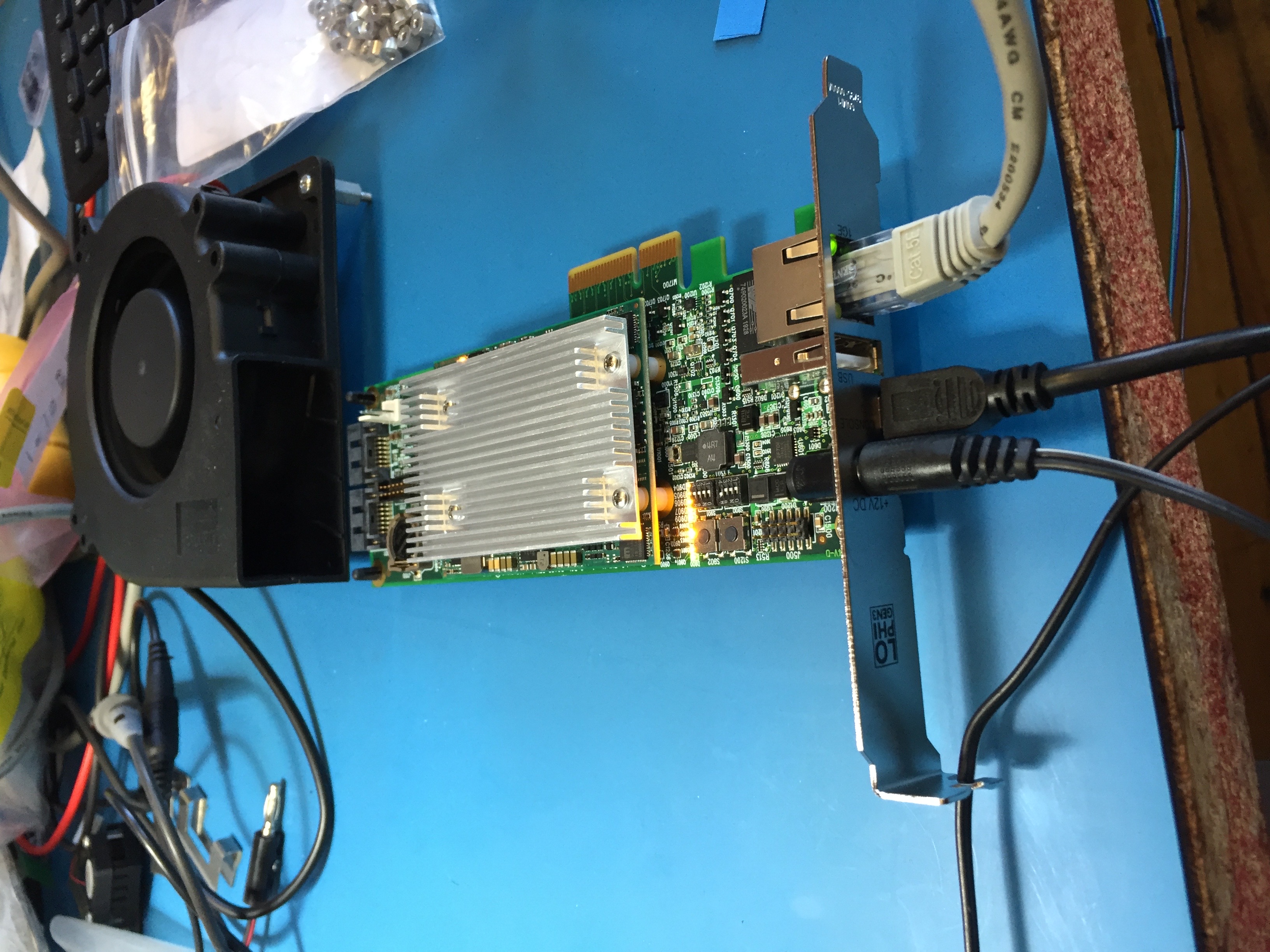 Custom Enclustra carrier board